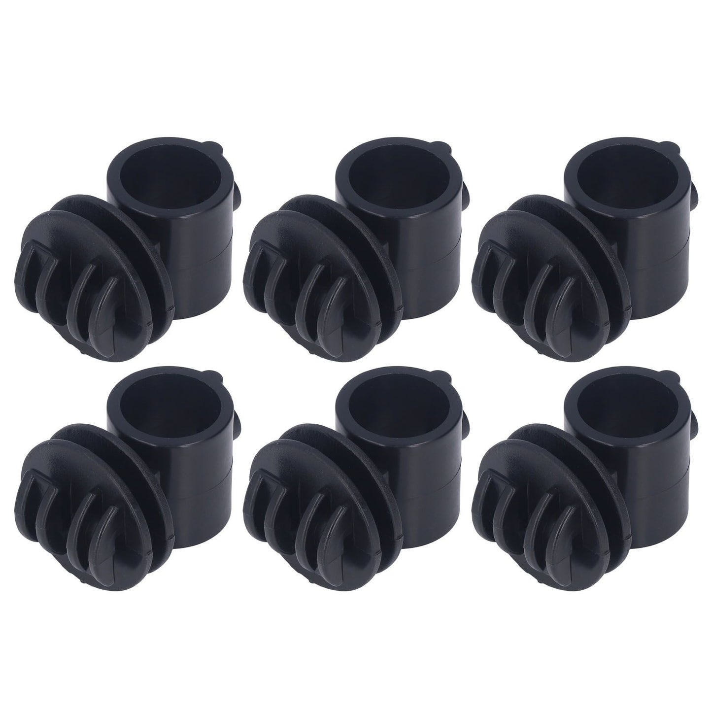 50 Pcs/set 2.1CM Insulator Screws Pulse Grid System Accessories for Electronic Fence Bearing Rod Black V1294-YM0523-3111220078812