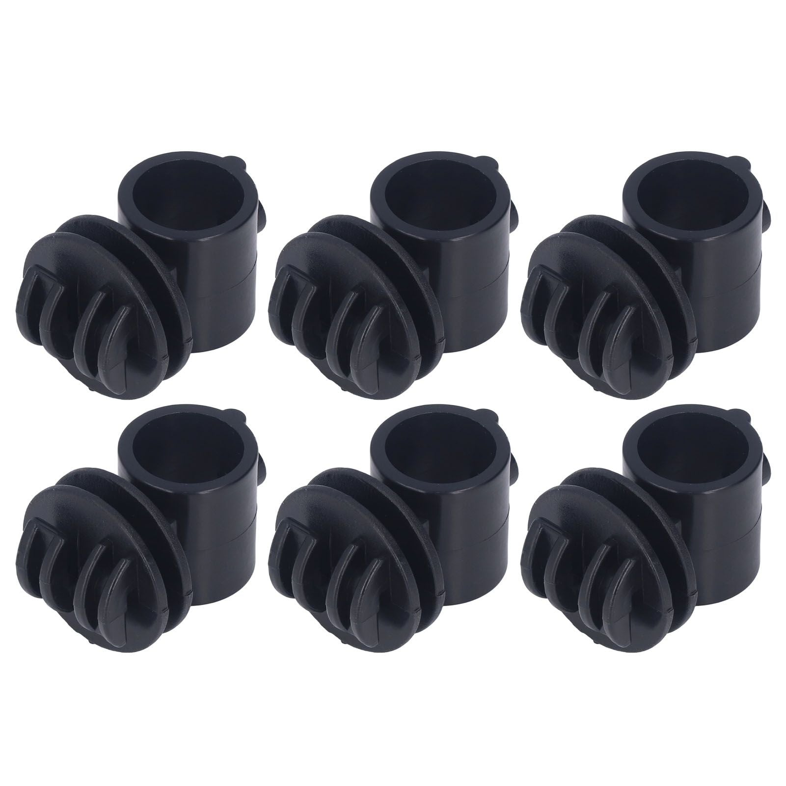 50 Pcs/set 2.1CM Insulator Screws Pulse Grid System Accessories for Electronic Fence Bearing Rod Black V1294-YM0523-3111220078812