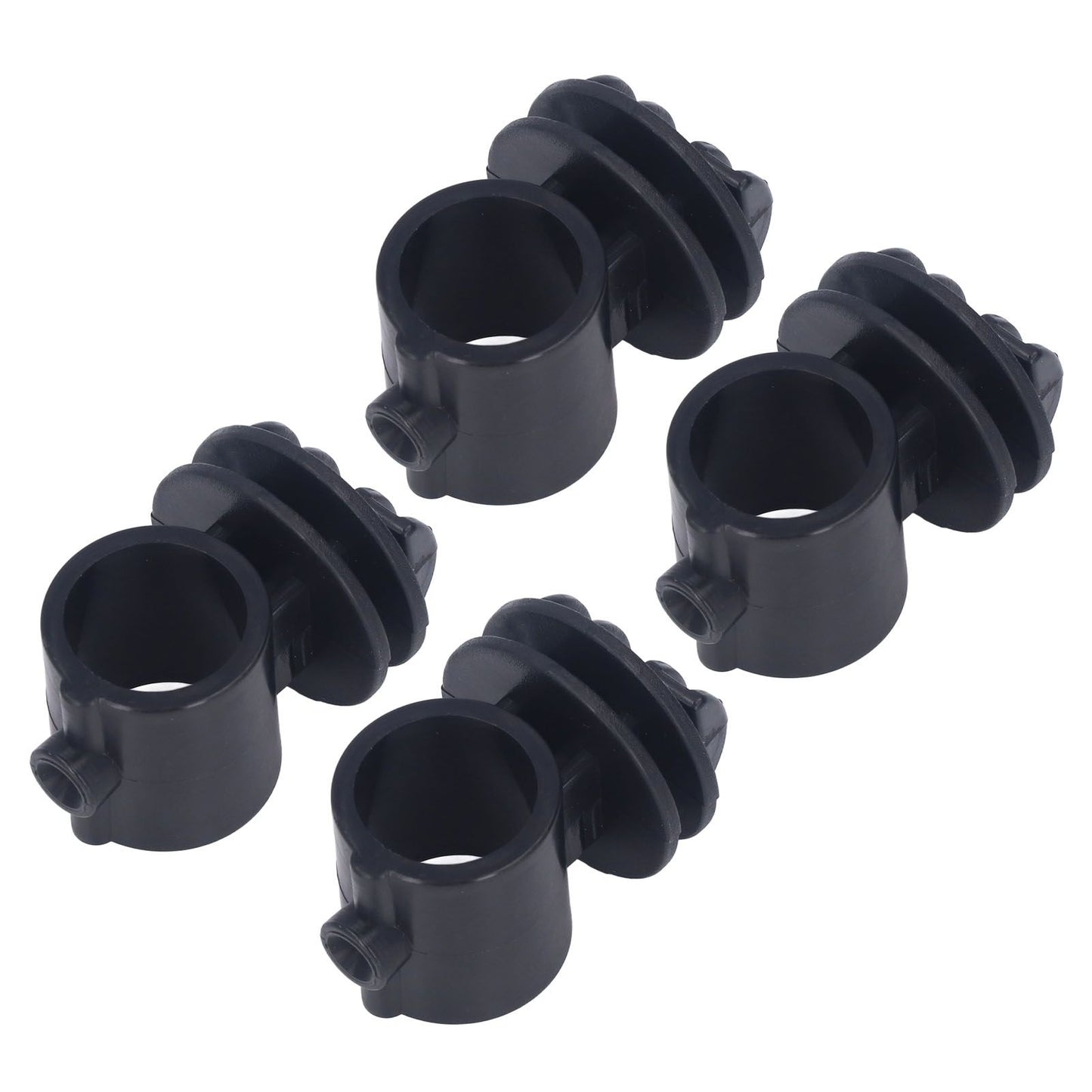 50 Pcs/set 2.1CM Insulator Screws Pulse Grid System Accessories for Electronic Fence Bearing Rod Black V1294-YM0523-3111220078812