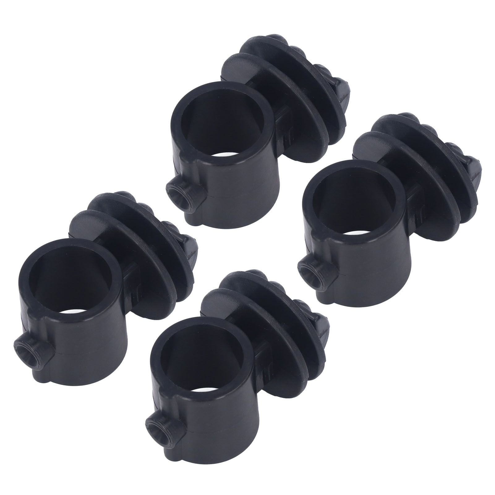 50 Pcs/set 2.1CM Insulator Screws Pulse Grid System Accessories for Electronic Fence Bearing Rod Black V1294-YM0523-3111220078812