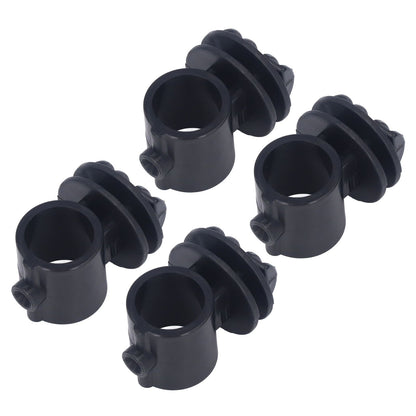 50 Pcs/set 2.1CM Insulator Screws Pulse Grid System Accessories for Electronic Fence Bearing Rod Black V1294-YM0523-3111220078812