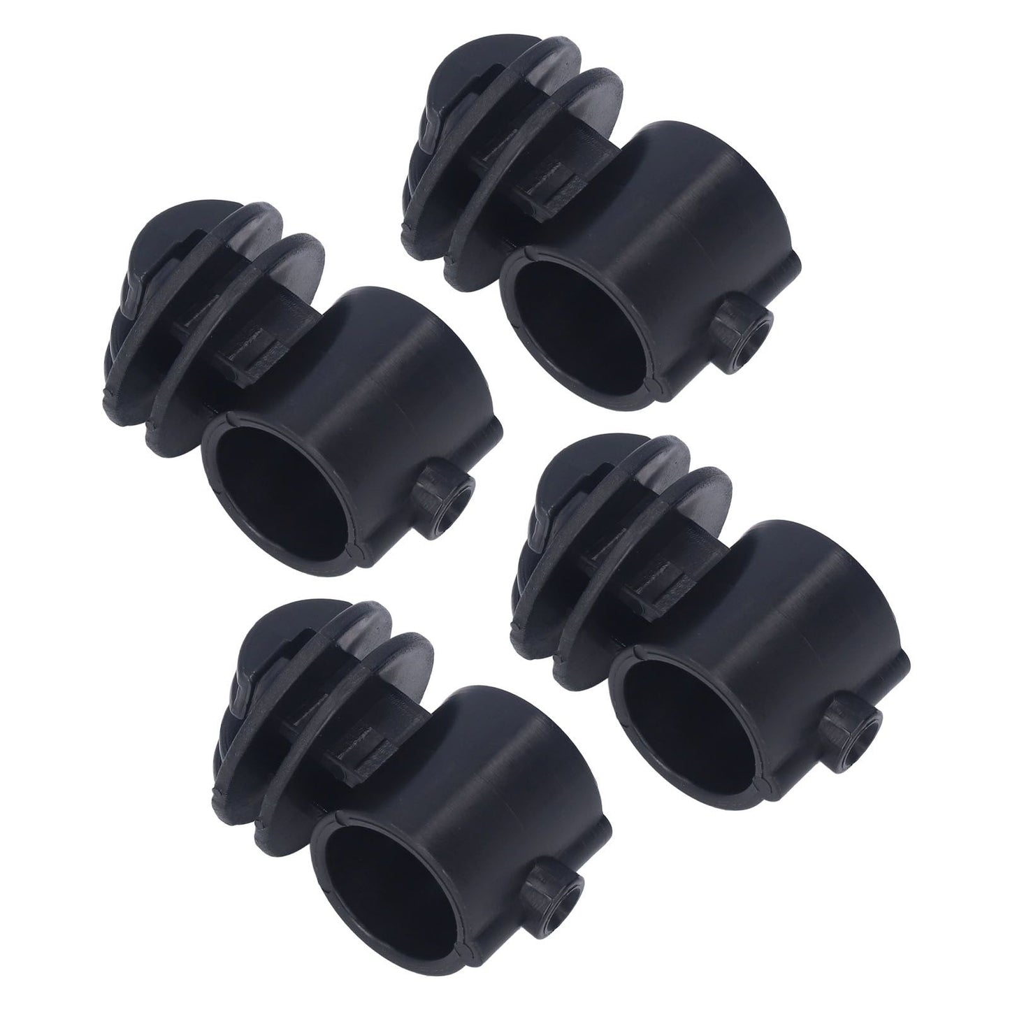 50 Pcs/set 2.1CM Insulator Screws Pulse Grid System Accessories for Electronic Fence Bearing Rod Black V1294-YM0523-3111220078812