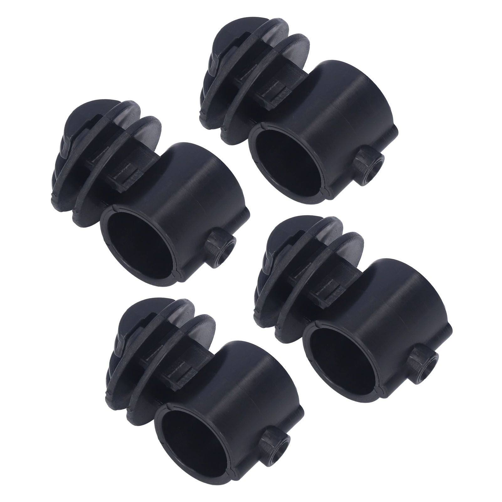 50 Pcs/set 2.1CM Insulator Screws Pulse Grid System Accessories for Electronic Fence Bearing Rod Black V1294-YM0523-3111220078812
