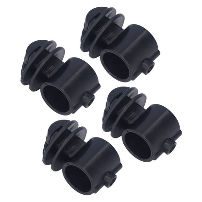 50 Pcs/set 2.1CM Insulator Screws Pulse Grid System Accessories for Electronic Fence Bearing Rod Black V1294-YM0523-3111220078812