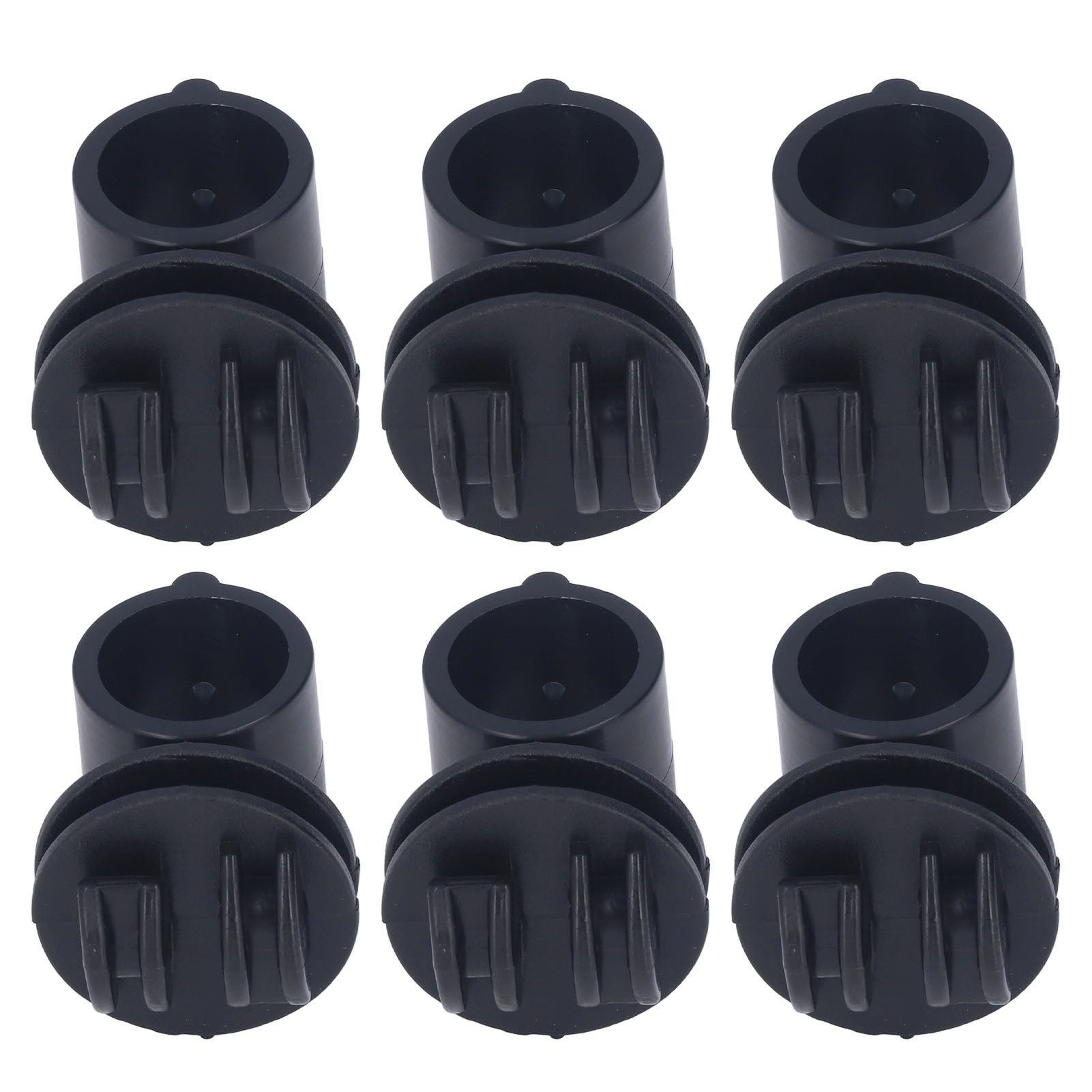 50 Pcs/set 2.1CM Insulator Screws Pulse Grid System Accessories for Electronic Fence Bearing Rod Black V1294-YM0523-3111220078812