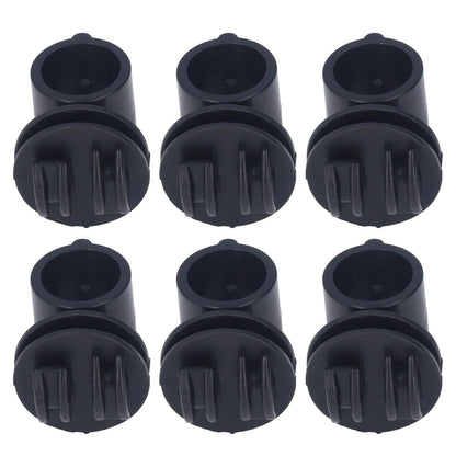 50 Pcs/set 2.1CM Insulator Screws Pulse Grid System Accessories for Electronic Fence Bearing Rod Black V1294-YM0523-3111220078812