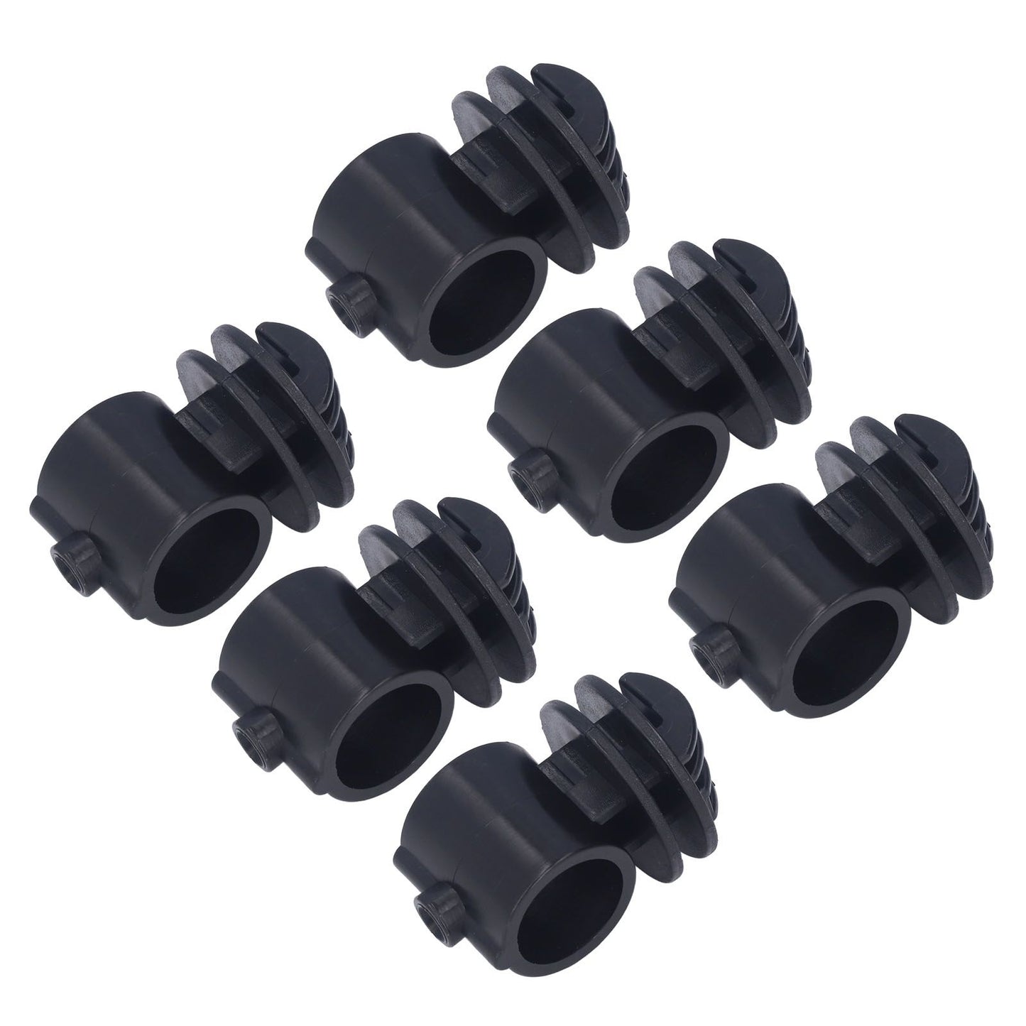 50 Pcs/set 2.1CM Insulator Screws Pulse Grid System Accessories for Electronic Fence Bearing Rod Black V1294-YM0523-3111220078812