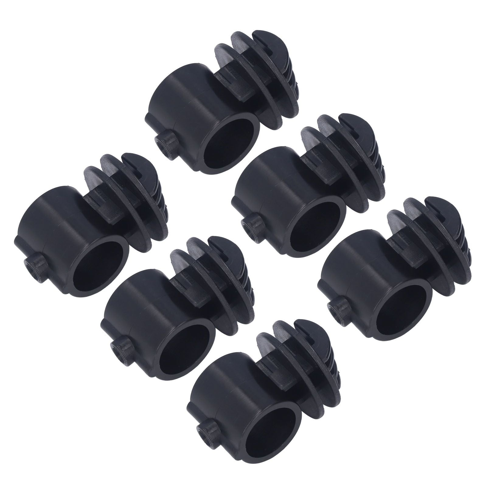 50 Pcs/set 2.1CM Insulator Screws Pulse Grid System Accessories for Electronic Fence Bearing Rod Black V1294-YM0523-3111220078812
