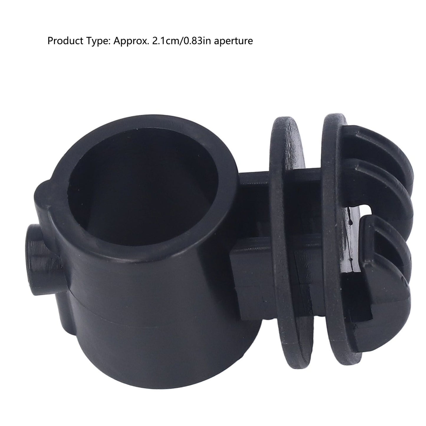 50 Pcs/set 2.1CM Insulator Screws Pulse Grid System Accessories for Electronic Fence Bearing Rod Black V1294-YM0523-3111220078812