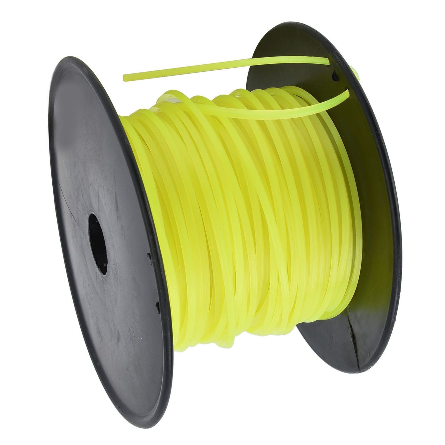3mm String Trimmer Line Quadrate Grass Trimmer Line Lawn Mower Line for Husqvarna Yellow 50m / 164.0ft V1294-YM0523-3111220079212