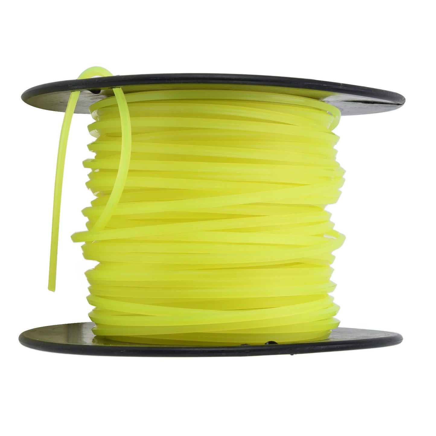3mm String Trimmer Line Quadrate Grass Trimmer Line Lawn Mower Line for Husqvarna Yellow 50m / 164.0ft V1294-YM0523-3111220079212