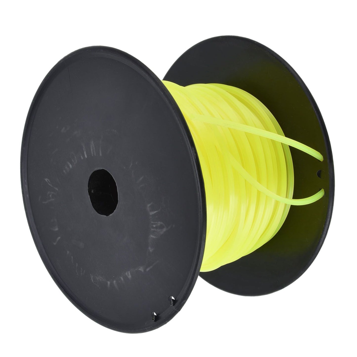 3mm String Trimmer Line Quadrate Grass Trimmer Line Lawn Mower Line for Husqvarna Yellow 50m / 164.0ft V1294-YM0523-3111220079212