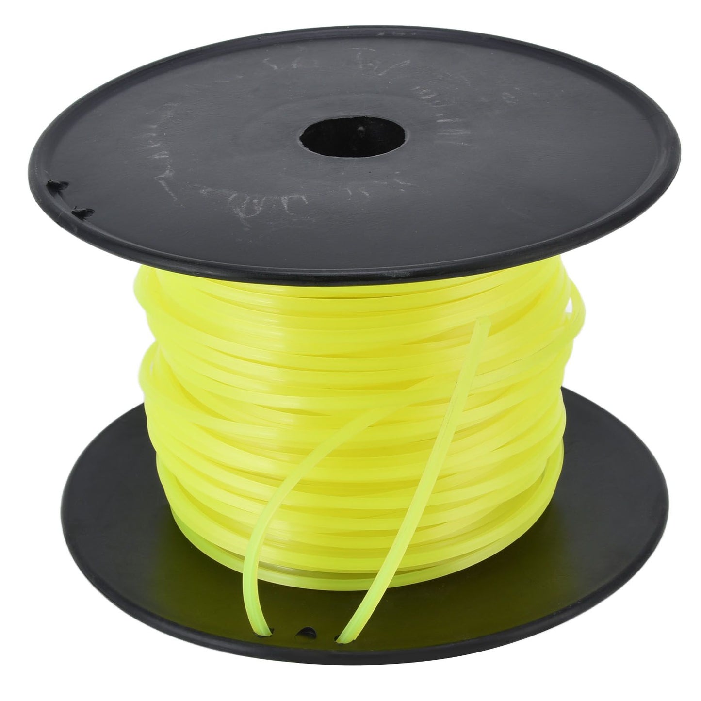 3mm String Trimmer Line Quadrate Grass Trimmer Line Lawn Mower Line for Husqvarna Yellow 50m / 164.0ft V1294-YM0523-3111220079212
