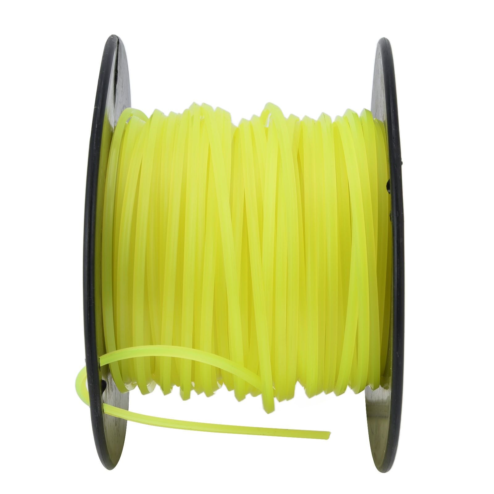 3mm String Trimmer Line Quadrate Grass Trimmer Line Lawn Mower Line for Husqvarna Yellow 50m / 164.0ft V1294-YM0523-3111220079212