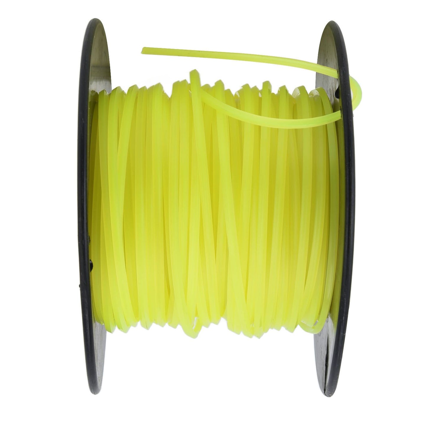 3mm String Trimmer Line Quadrate Grass Trimmer Line Lawn Mower Line for Husqvarna Yellow 50m / 164.0ft V1294-YM0523-3111220079212
