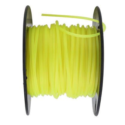 3mm String Trimmer Line Quadrate Grass Trimmer Line Lawn Mower Line for Husqvarna Yellow 50m / 164.0ft V1294-YM0523-3111220079212