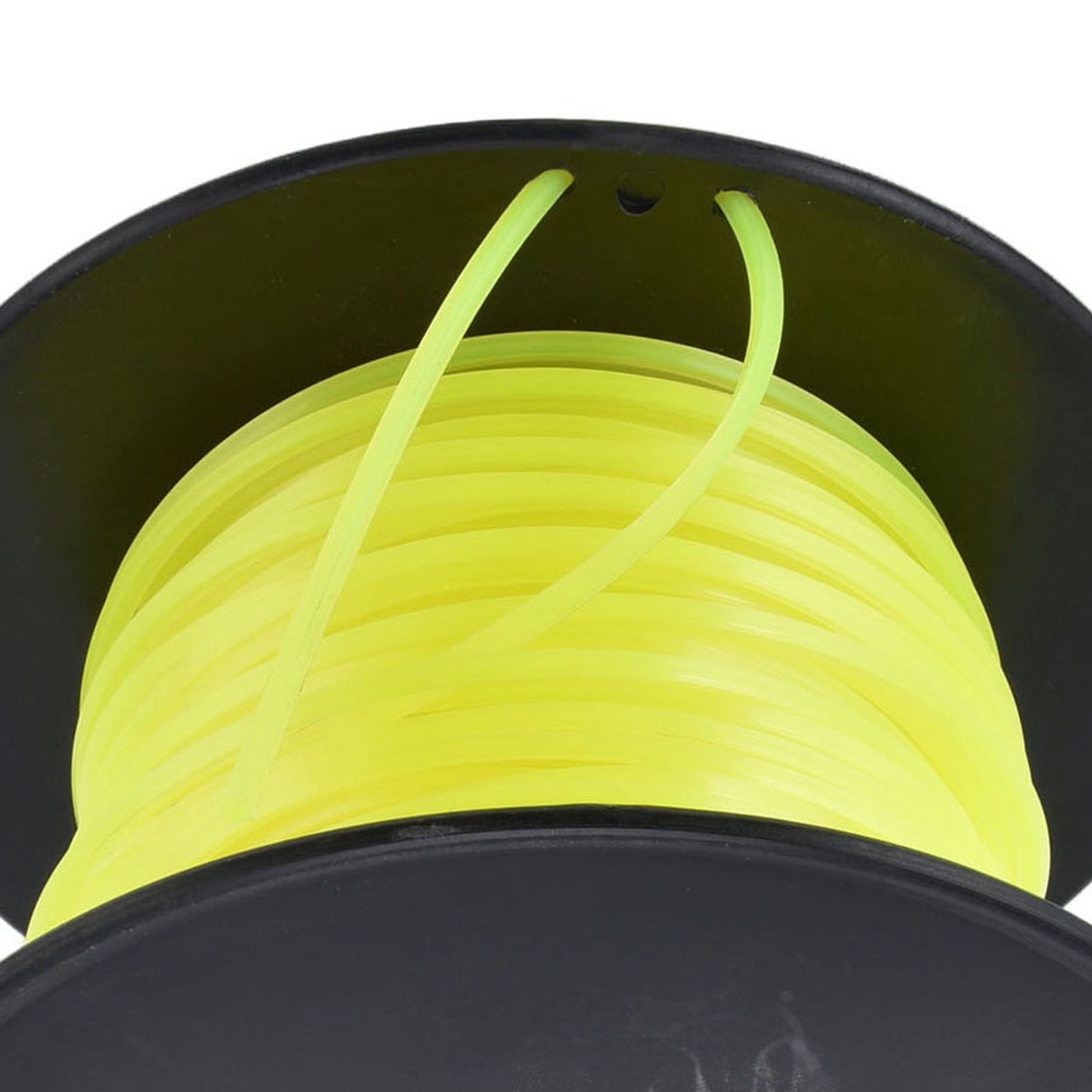 3mm String Trimmer Line Quadrate Grass Trimmer Line Lawn Mower Line for Husqvarna Yellow 50m / 164.0ft V1294-YM0523-3111220079212