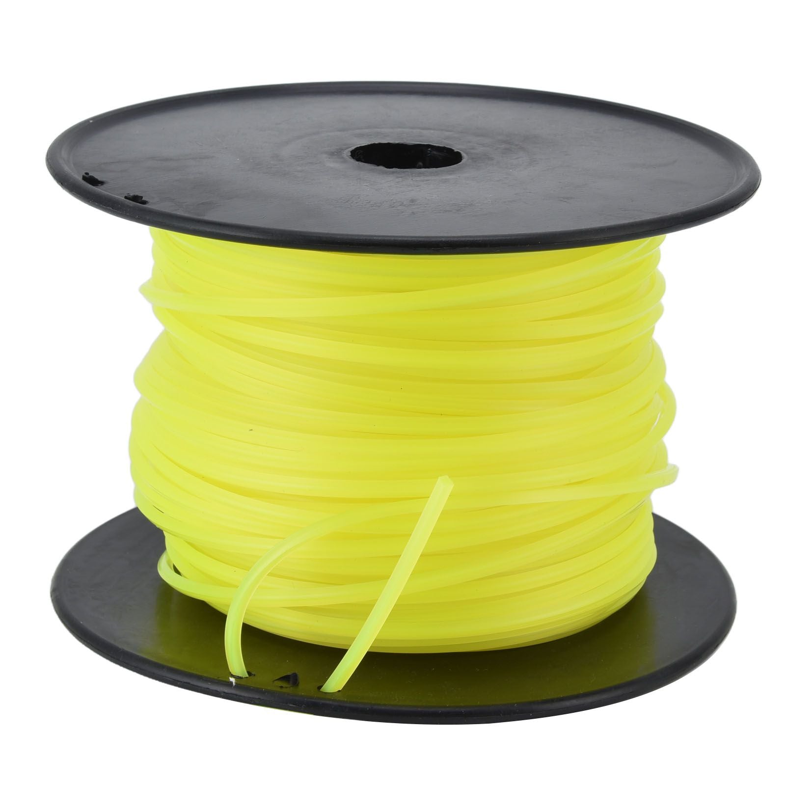 3mm String Trimmer Line Quadrate Grass Trimmer Line Lawn Mower Line for Husqvarna Yellow 70m / 229.7ft V1294-YM0523-3111220079213