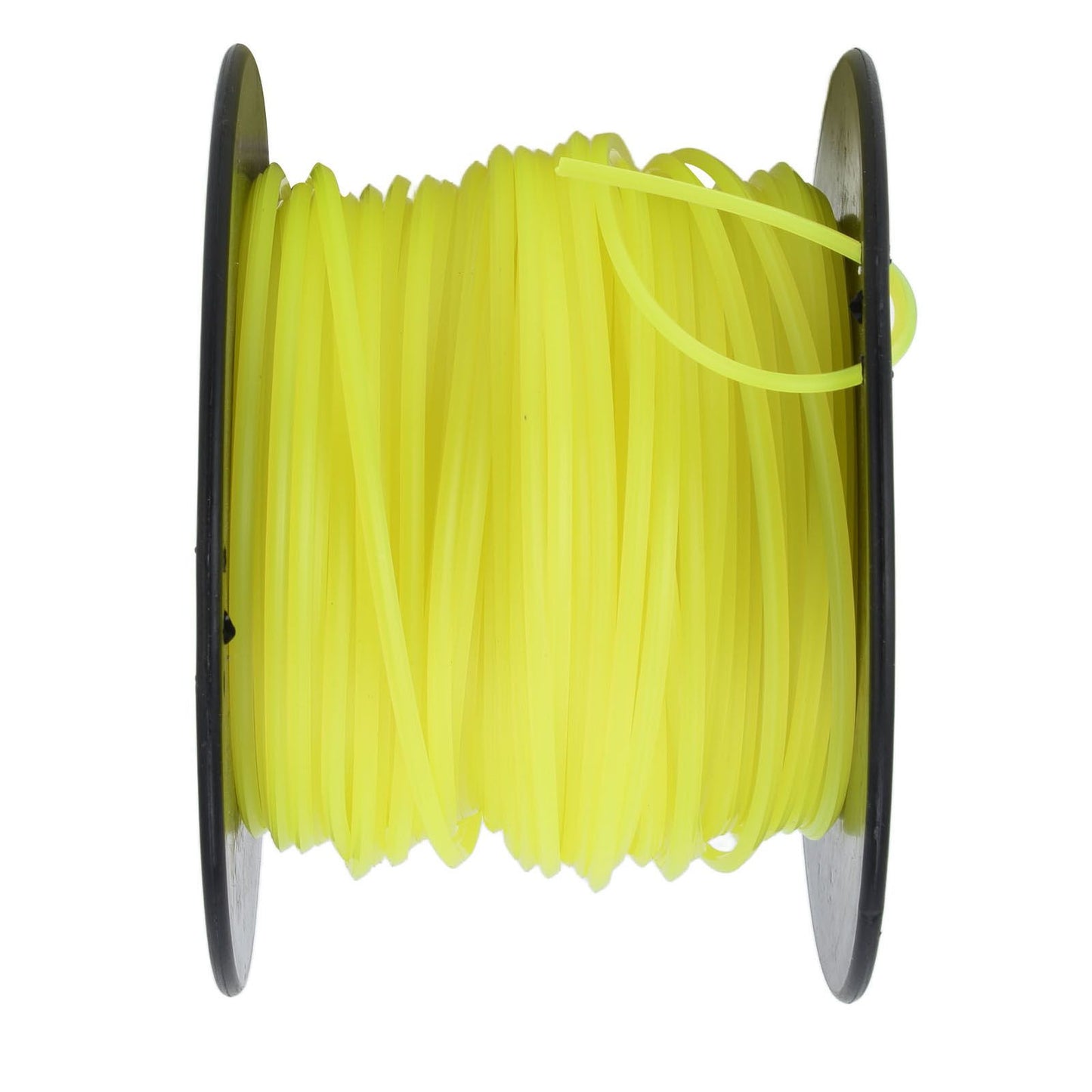 3mm String Trimmer Line Quadrate Grass Trimmer Line Lawn Mower Line for Husqvarna Yellow 70m / 229.7ft V1294-YM0523-3111220079213