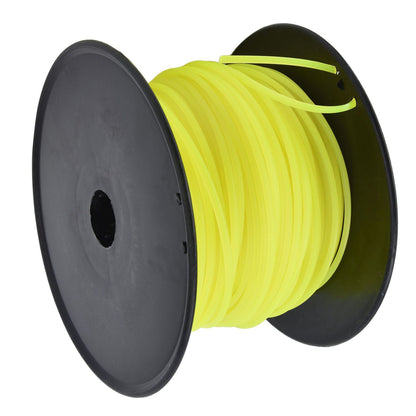 3mm String Trimmer Line Quadrate Grass Trimmer Line Lawn Mower Line for Husqvarna Yellow 70m / 229.7ft V1294-YM0523-3111220079213