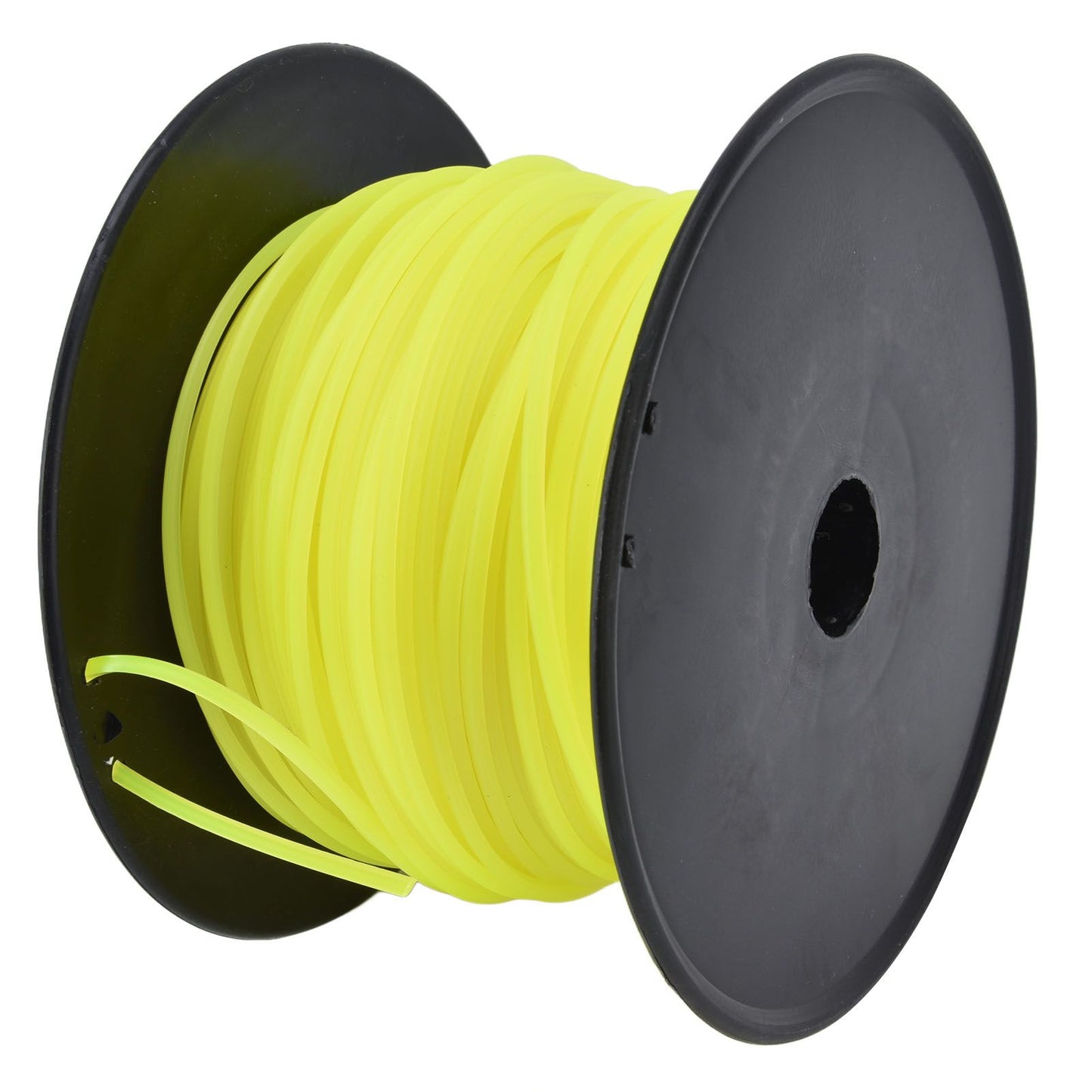 3mm String Trimmer Line Quadrate Grass Trimmer Line Lawn Mower Line for Husqvarna Yellow 70m / 229.7ft V1294-YM0523-3111220079213