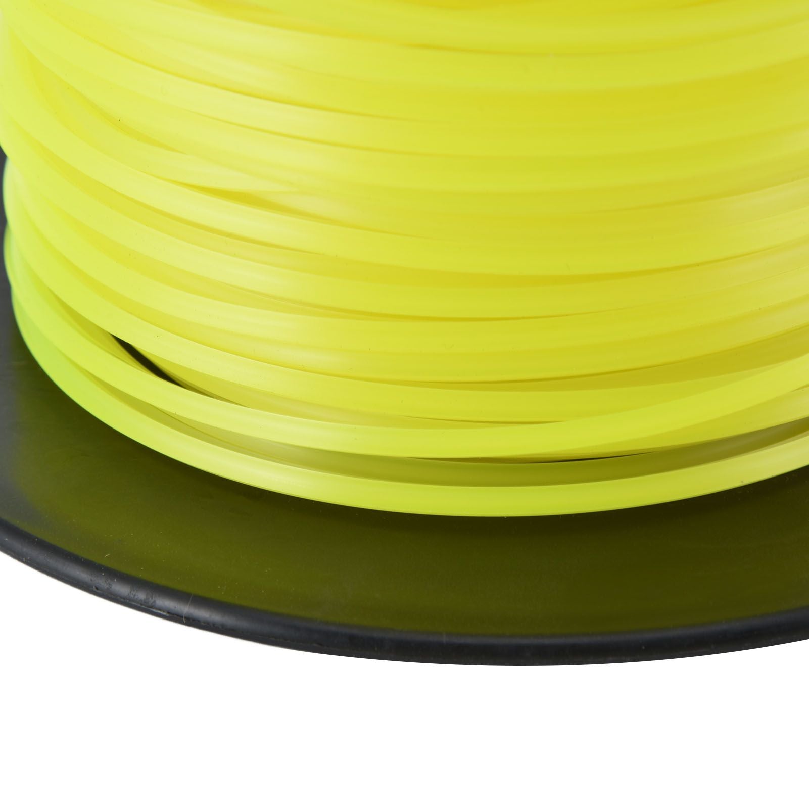 3mm String Trimmer Line Quadrate Grass Trimmer Line Lawn Mower Line for Husqvarna Yellow 70m / 229.7ft V1294-YM0523-3111220079213