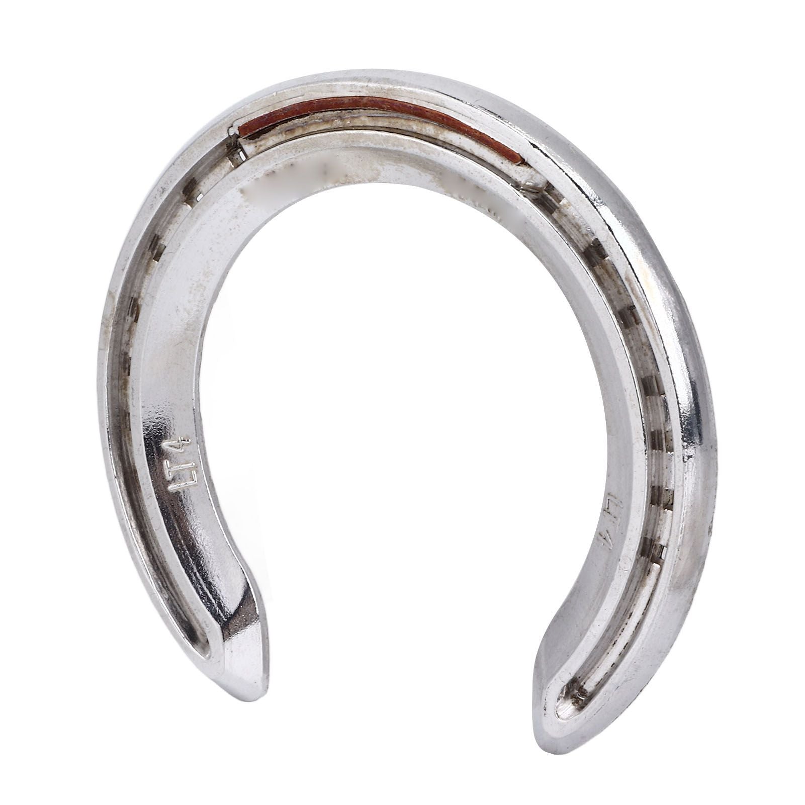 4pcs Horseshoes Aluminum Alloy Light Weight Reliable Practical Horse Riding Accessory for Racecourse Farm No. V1294-YM0523-3111220079611