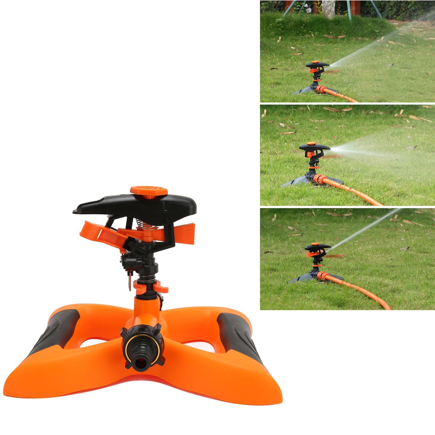 G3/4 Garden Plant Sprinkler Automatic Rotating Water Sprinkler Lawn Forest Irrigation System V1294-YM0523-3111220079911