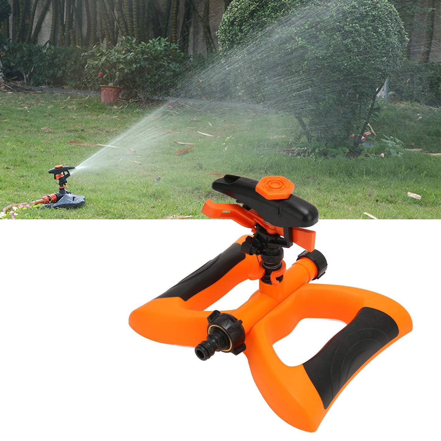 G3/4 Garden Plant Sprinkler Automatic Rotating Water Sprinkler Lawn Forest Irrigation System V1294-YM0523-3111220079911