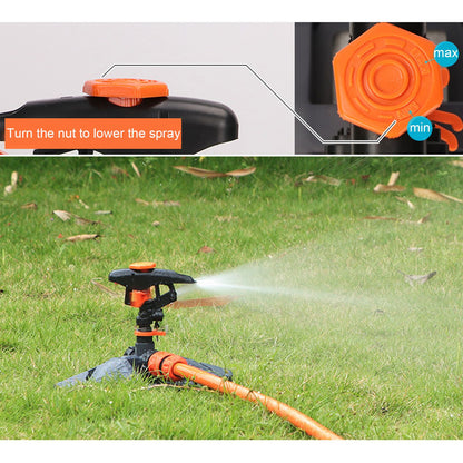 G3/4 Garden Plant Sprinkler Automatic Rotating Water Sprinkler Lawn Forest Irrigation System V1294-YM0523-3111220079911