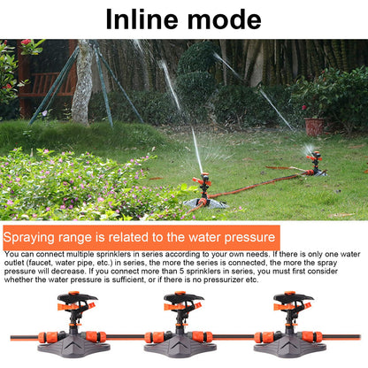 G3/4 Garden Plant Sprinkler Automatic Rotating Water Sprinkler Lawn Forest Irrigation System V1294-YM0523-3111220079911