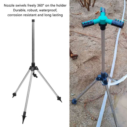 Sprinkler Tripod G1/2 Female Thread Plant Watering Tripod for Garden Yard Patio Lawn V1294-YM0523-3111220080811