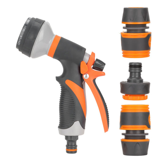 Garden Hose Nozzle Adjustable Ergonomic Tool Free Water Hose Nozzle Sprayer for Outdoor Car Washing Garden V1294-YM0523-3111220080911