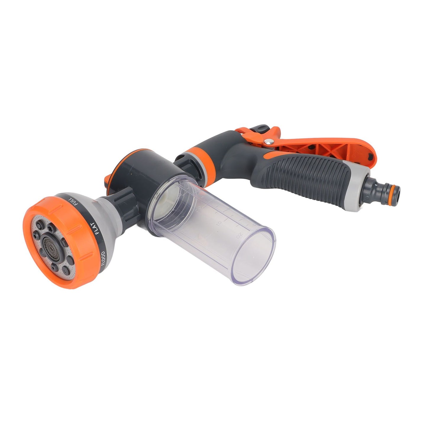 Garden Hose Nozzle 8 Spray Pattern Hose Hand Sprayer for Flowers Watering Car Wash Pet Shower V1294-YM0523-3111220081011