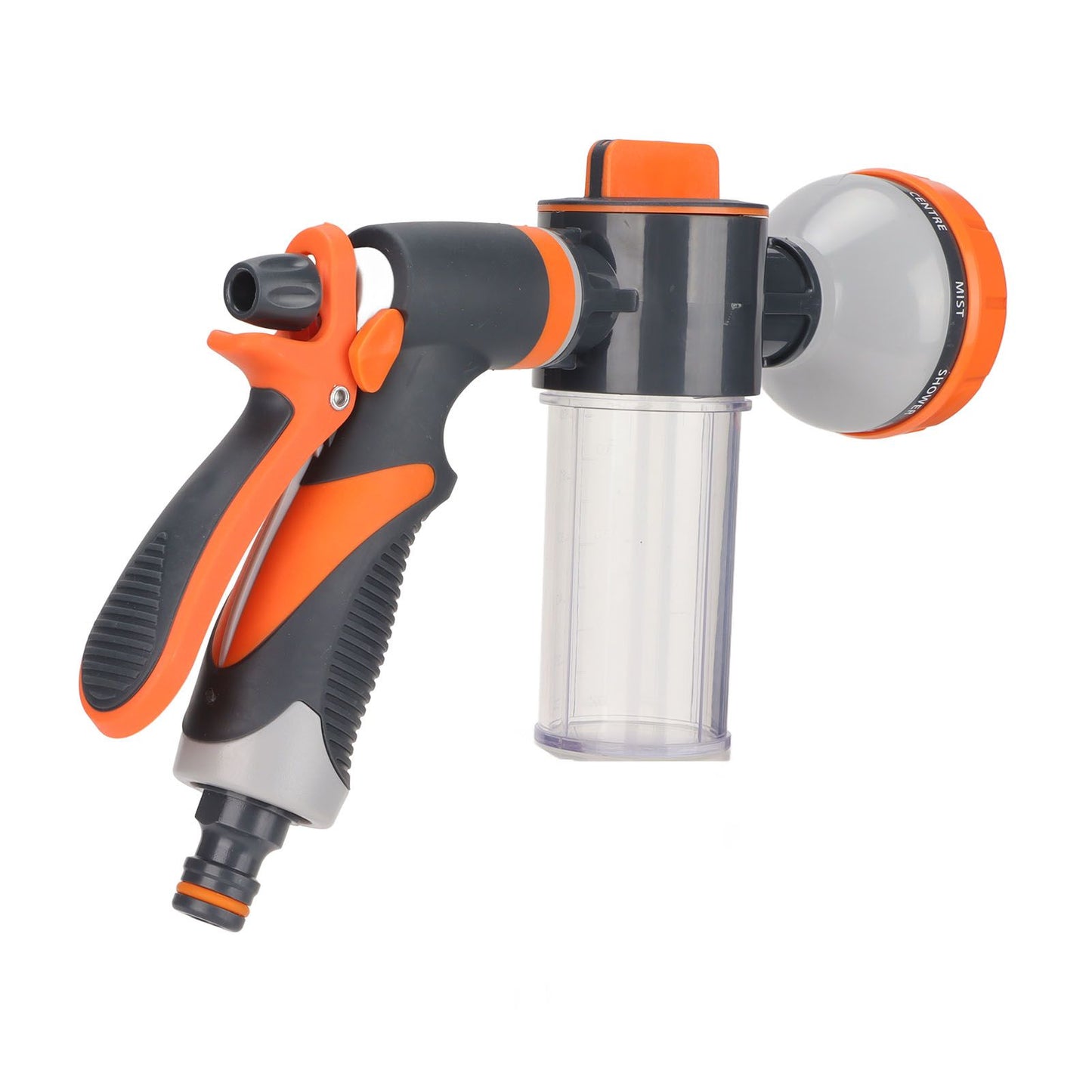 Garden Hose Nozzle 8 Spray Pattern Hose Hand Sprayer for Flowers Watering Car Wash Pet Shower V1294-YM0523-3111220081011