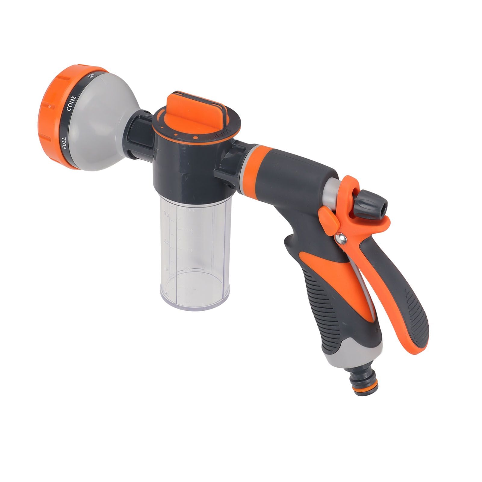 Garden Hose Nozzle 8 Spray Pattern Hose Hand Sprayer for Flowers Watering Car Wash Pet Shower V1294-YM0523-3111220081011