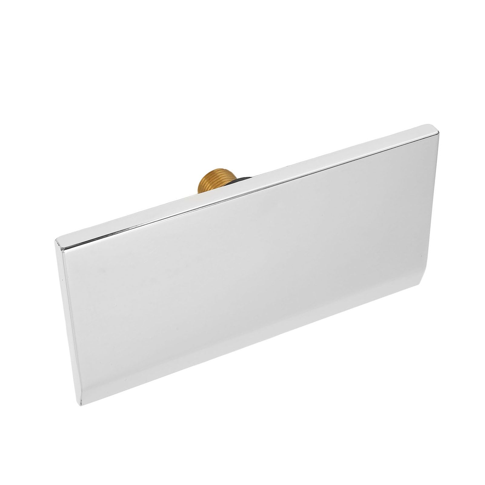 Waterfall Tub Spout G1/2 External Thread SPA Bathroom Pool Swimming Pool Silver Wall Mounted Waterfall Outlet V1294-YM0523-3111220081611