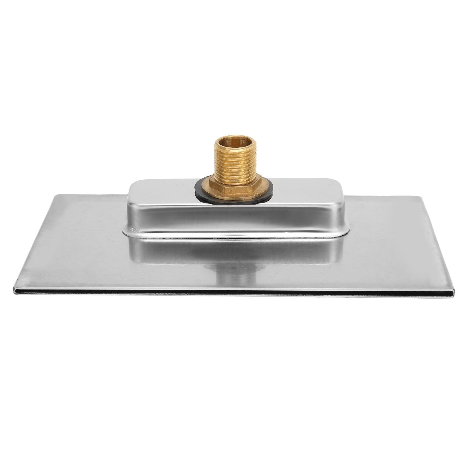 Waterfall Tub Spout G1/2 External Thread SPA Bathroom Pool Swimming Pool Silver Wall Mounted Waterfall Outlet V1294-YM0523-3111220081611