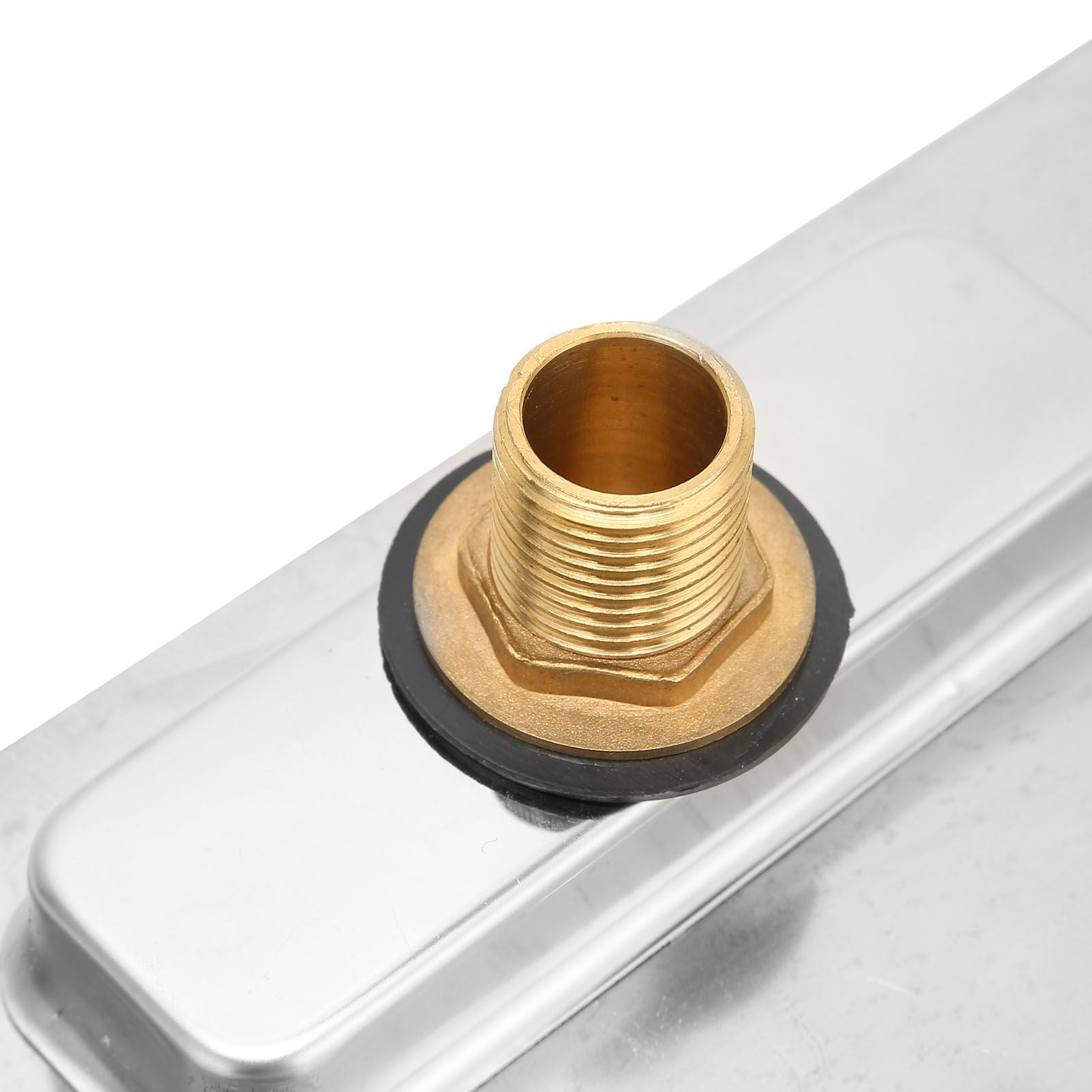 Waterfall Tub Spout G1/2 External Thread SPA Bathroom Pool Swimming Pool Silver Wall Mounted Waterfall Outlet V1294-YM0523-3111220081611