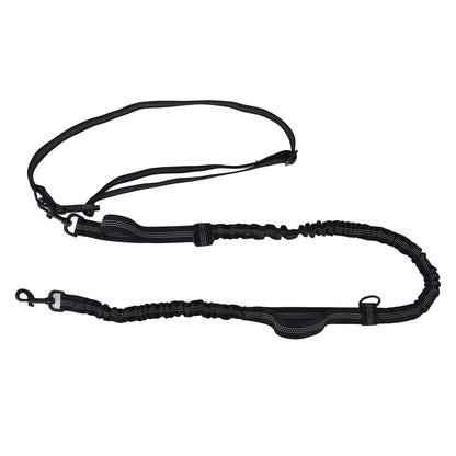 Pet Leash Reflective Retractable Portable Adjustable Dog Traction Rope for Pets Dogs Black V1294-YM0523-3111220081912
