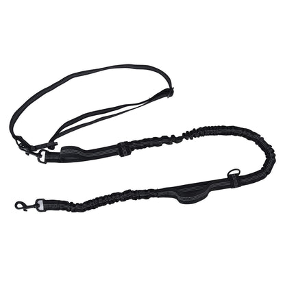 Pet Leash Reflective Retractable Portable Adjustable Dog Traction Rope for Pets Dogs Black V1294-YM0523-3111220081912