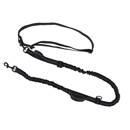 Pet Leash Reflective Retractable Portable Adjustable Dog Traction Rope for Pets Dogs Black V1294-YM0523-3111220081912