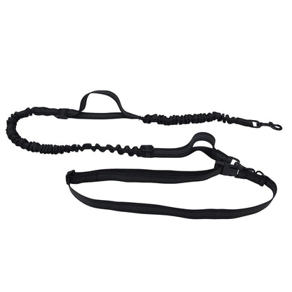 Pet Leash Reflective Retractable Portable Adjustable Dog Traction Rope for Pets Dogs Black V1294-YM0523-3111220081912