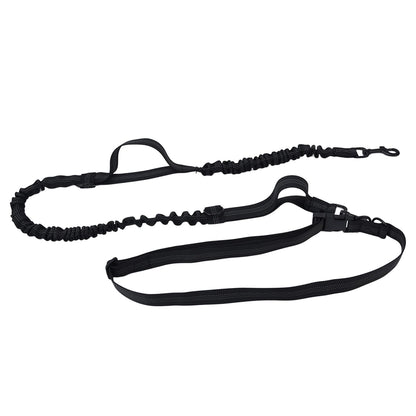 Pet Leash Reflective Retractable Portable Adjustable Dog Traction Rope for Pets Dogs Black V1294-YM0523-3111220081912
