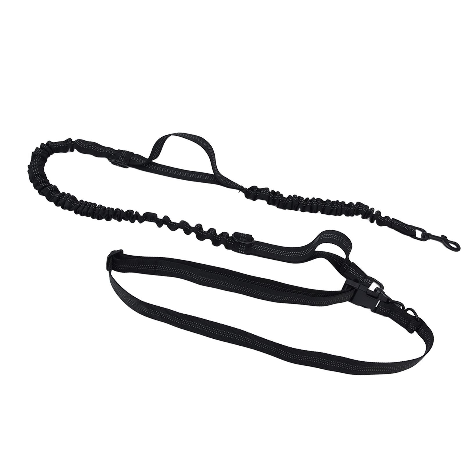 Pet Leash Reflective Retractable Portable Adjustable Dog Traction Rope for Pets Dogs Black V1294-YM0523-3111220081912