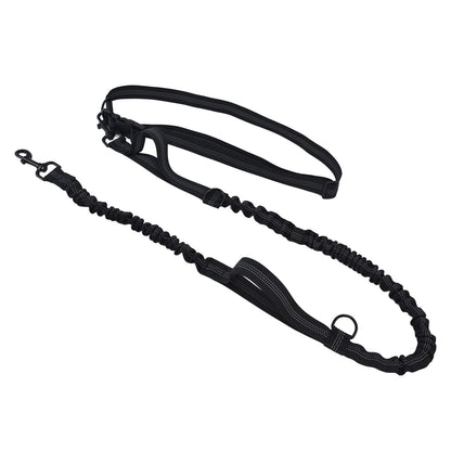Pet Leash Reflective Retractable Portable Adjustable Dog Traction Rope for Pets Dogs Black V1294-YM0523-3111220081912