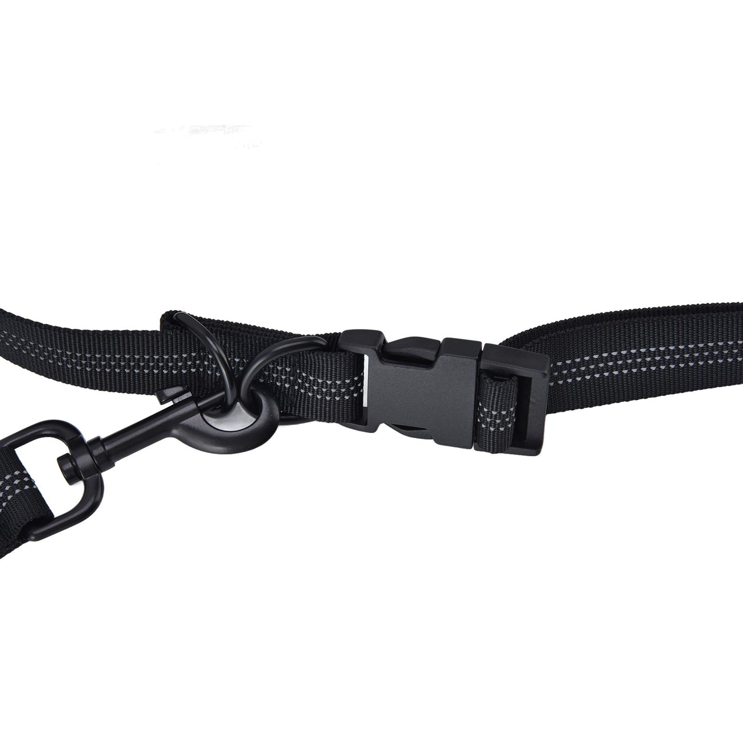 Pet Leash Reflective Retractable Portable Adjustable Dog Traction Rope for Pets Dogs Black V1294-YM0523-3111220081912