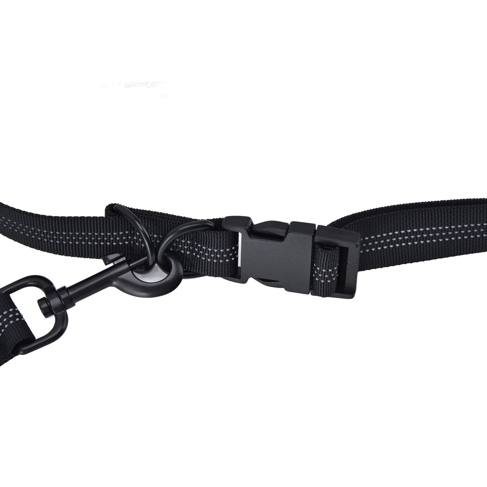 Pet Leash Reflective Retractable Portable Adjustable Dog Traction Rope for Pets Dogs Black V1294-YM0523-3111220081912