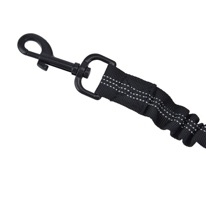 Pet Leash Reflective Retractable Portable Adjustable Dog Traction Rope for Pets Dogs Black V1294-YM0523-3111220081912