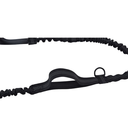 Pet Leash Reflective Retractable Portable Adjustable Dog Traction Rope for Pets Dogs Black V1294-YM0523-3111220081912